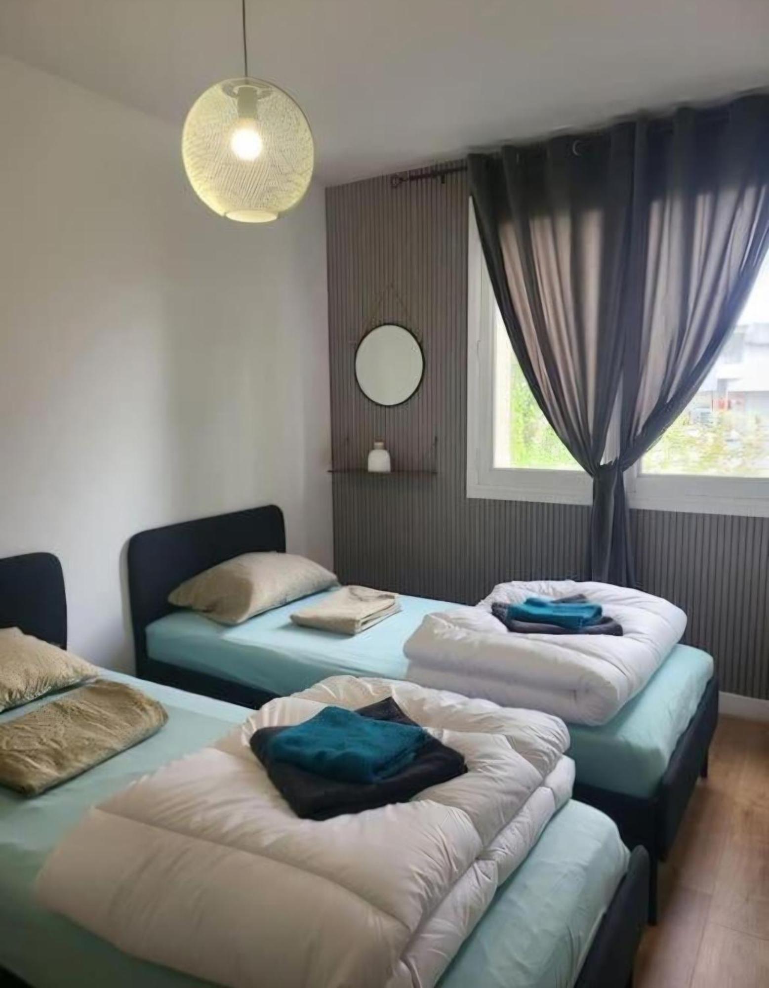 Appartement Clermont-Ferrand F3 2 Chambres 1 Chambre Avec 1 Lit Simple Et 1 Chambre Avec 2 Lits Doubles Extérieur photo
